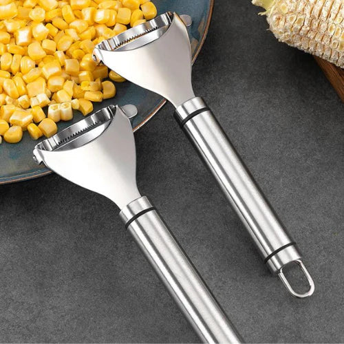 Stainless Steel Corn Dehusker - easy, fast and precise