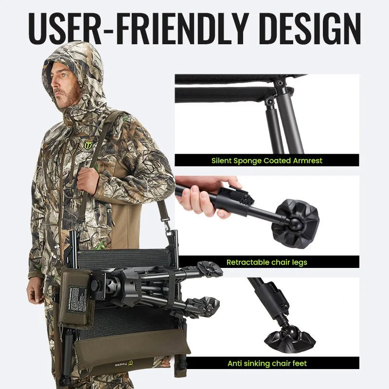 🔥Adjustable Heated Hunting Chair