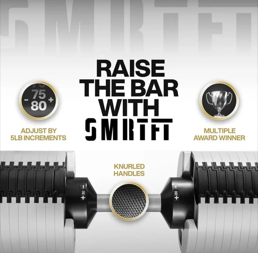 Adjustable Dumbbells Feel Real Like Traditional Dumbbells Highly Durable Best 2 Year Warranty