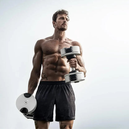 Adjustable Dumbbells Feel Real Like Traditional Dumbbells Highly Durable Best 2 Year Warranty