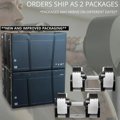 Adjustable Dumbbells Feel Real Like Traditional Dumbbells Highly Durable Best 2 Year Warranty