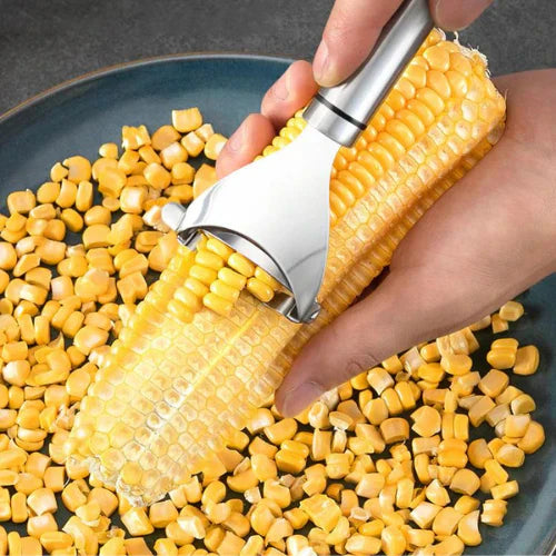 Stainless Steel Corn Dehusker - easy, fast and precise
