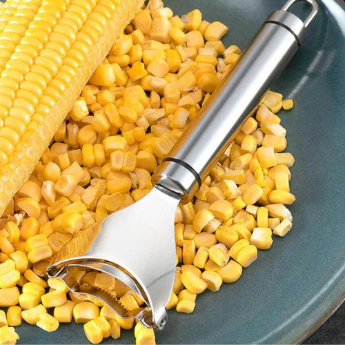 Stainless Steel Corn Dehusker - easy, fast and precise